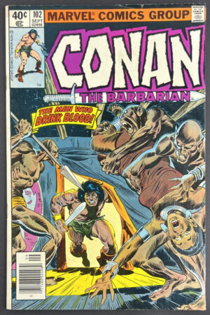 Conan the Barbarian, Series 1, Issue #102 VF