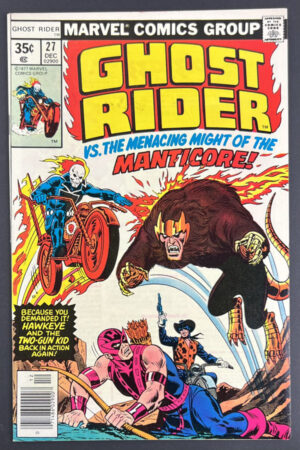 Ghost Rider, Series 1, Issue #27 NM-