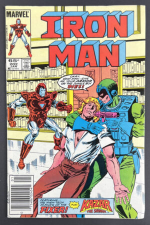 Iron Man, Series 1, Issue #202 NM-